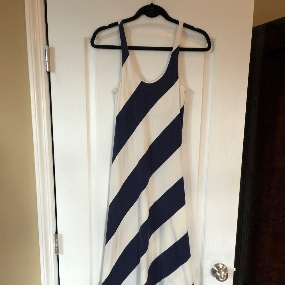 Ralph Lauren Striped Rugby Maxi Dress Size S